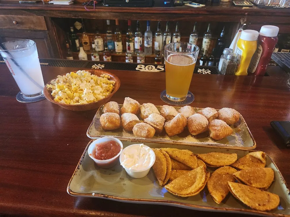 Mini Tacos and Fried Beignets